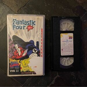 1985 Marvel Comics Fantastic Four Vol 2 The Phantom Of Film City #22 VHS Rare
